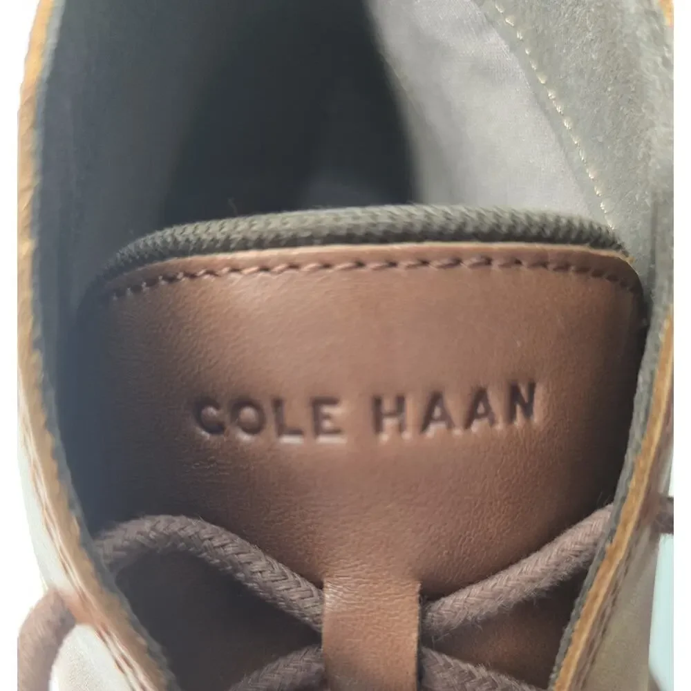 Cole Haan Go-to Lace Chukka Boots Men's 8.5M Woodbury Tan Round Toe Lace Up
